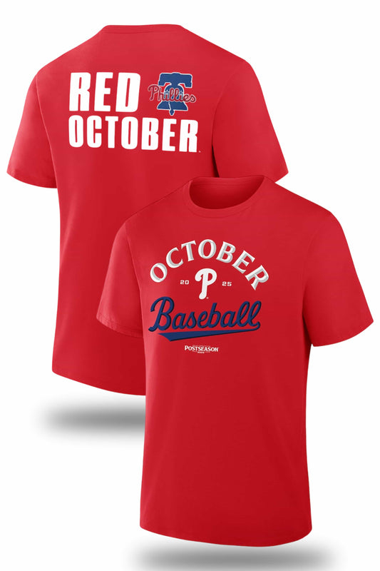 Phillies 2025 October Postseason Locker Room Shirt