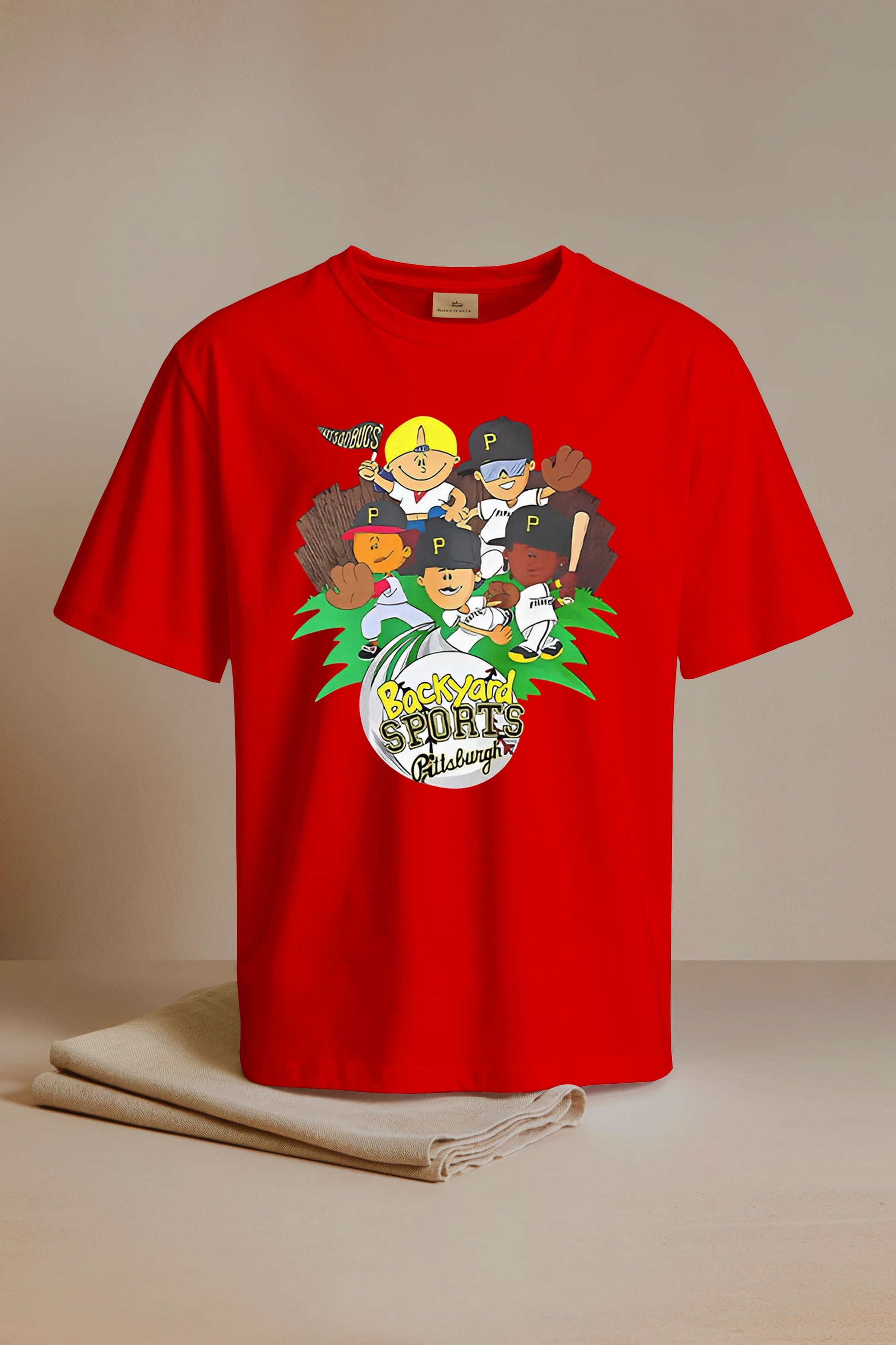Pittsburgh Pirates X Backyard Sports Night Double-sided Shirt