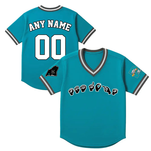 Portland Sea Dogs Hard Of Hearing Awareness Night Jersey 2025