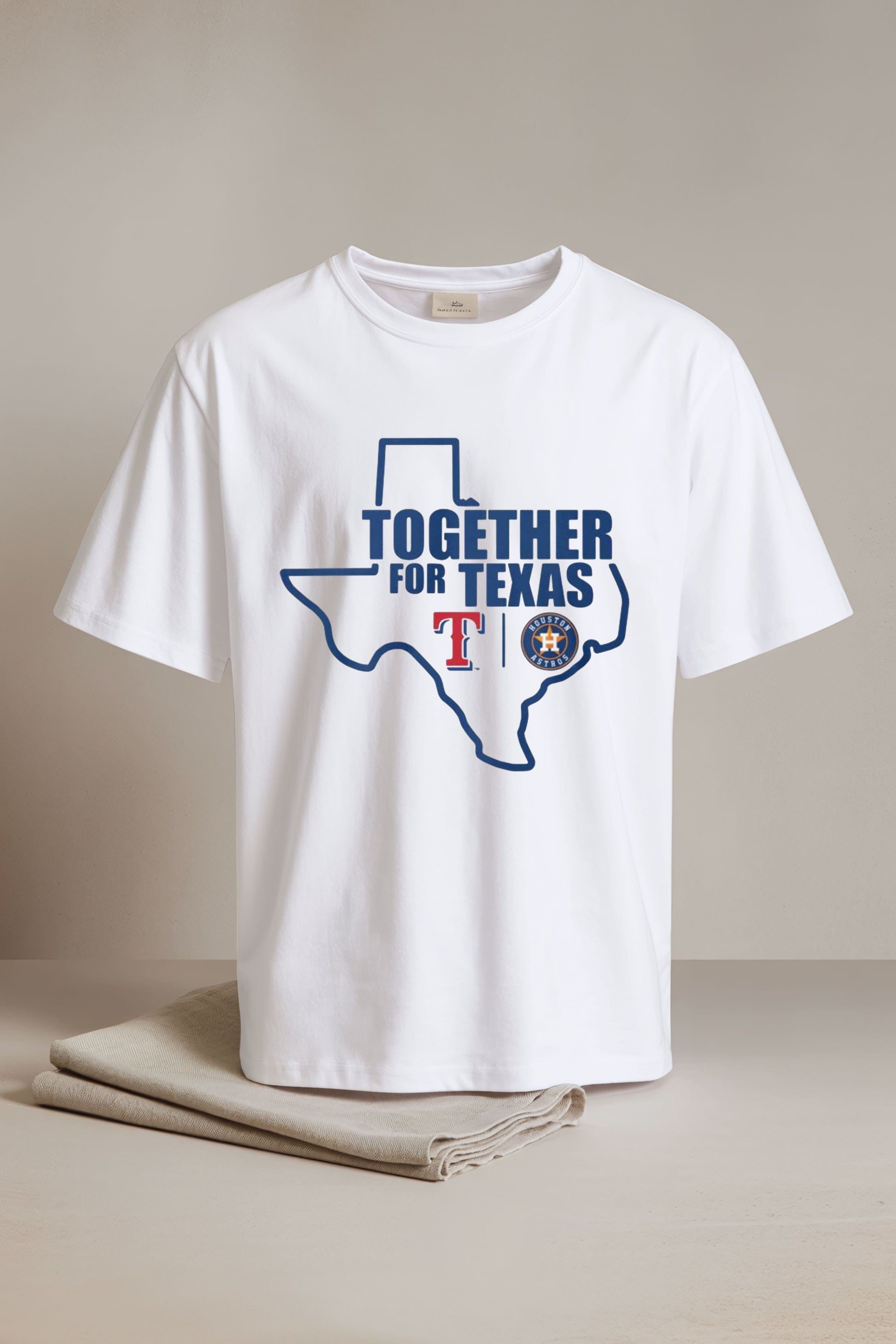 Rangers And Astros Together For Texas T-Shirt