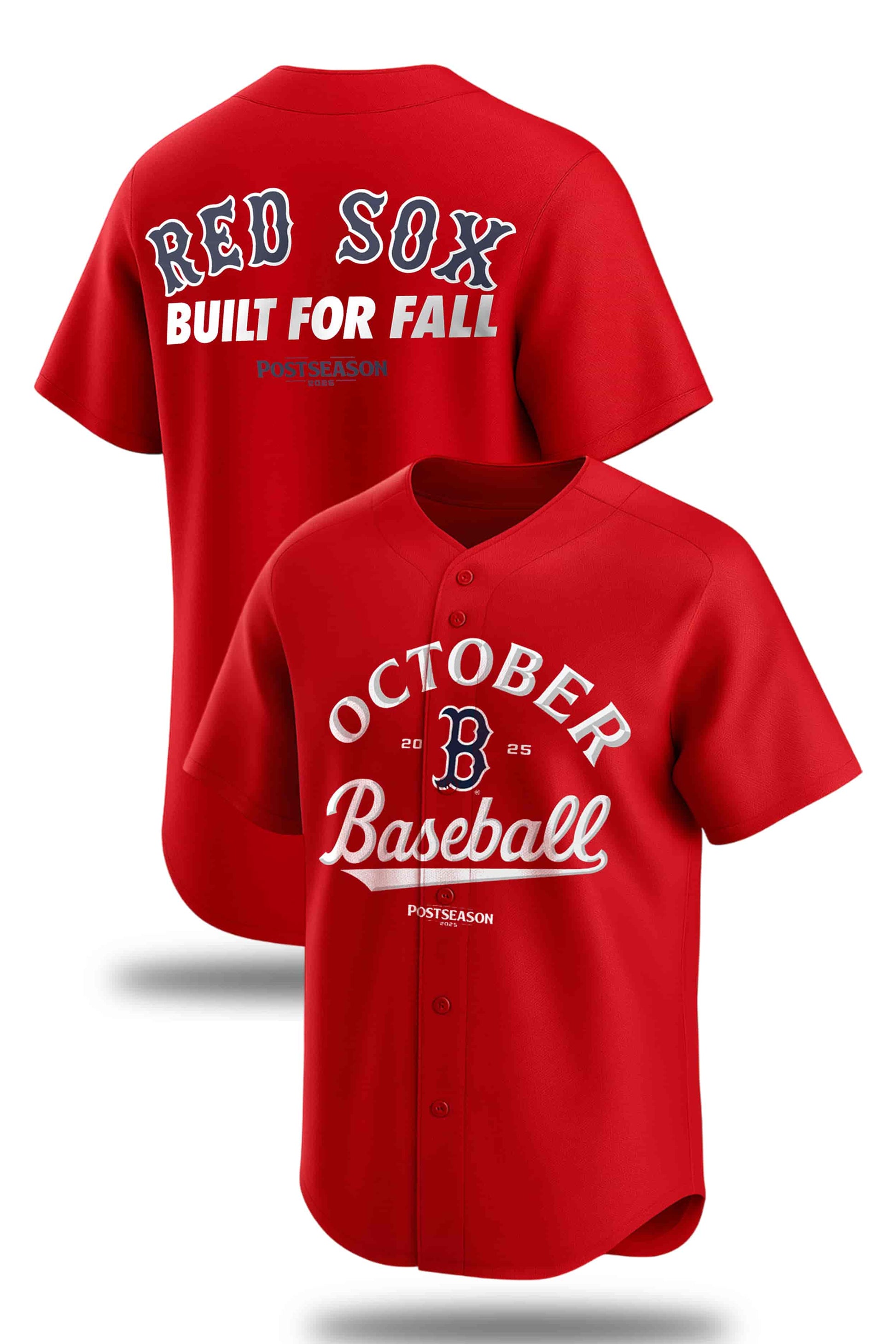 Red Sox 2025 October Baseball Jersey