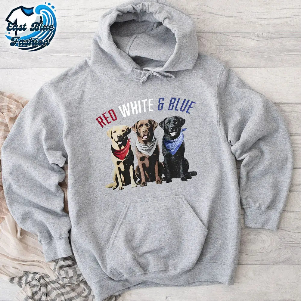 Reed Timmer USA Patriot Dog Red White And Blue T-Shirt1