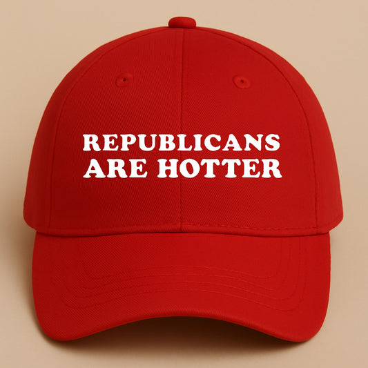 Republicans Are Hotter Red Letter Hat