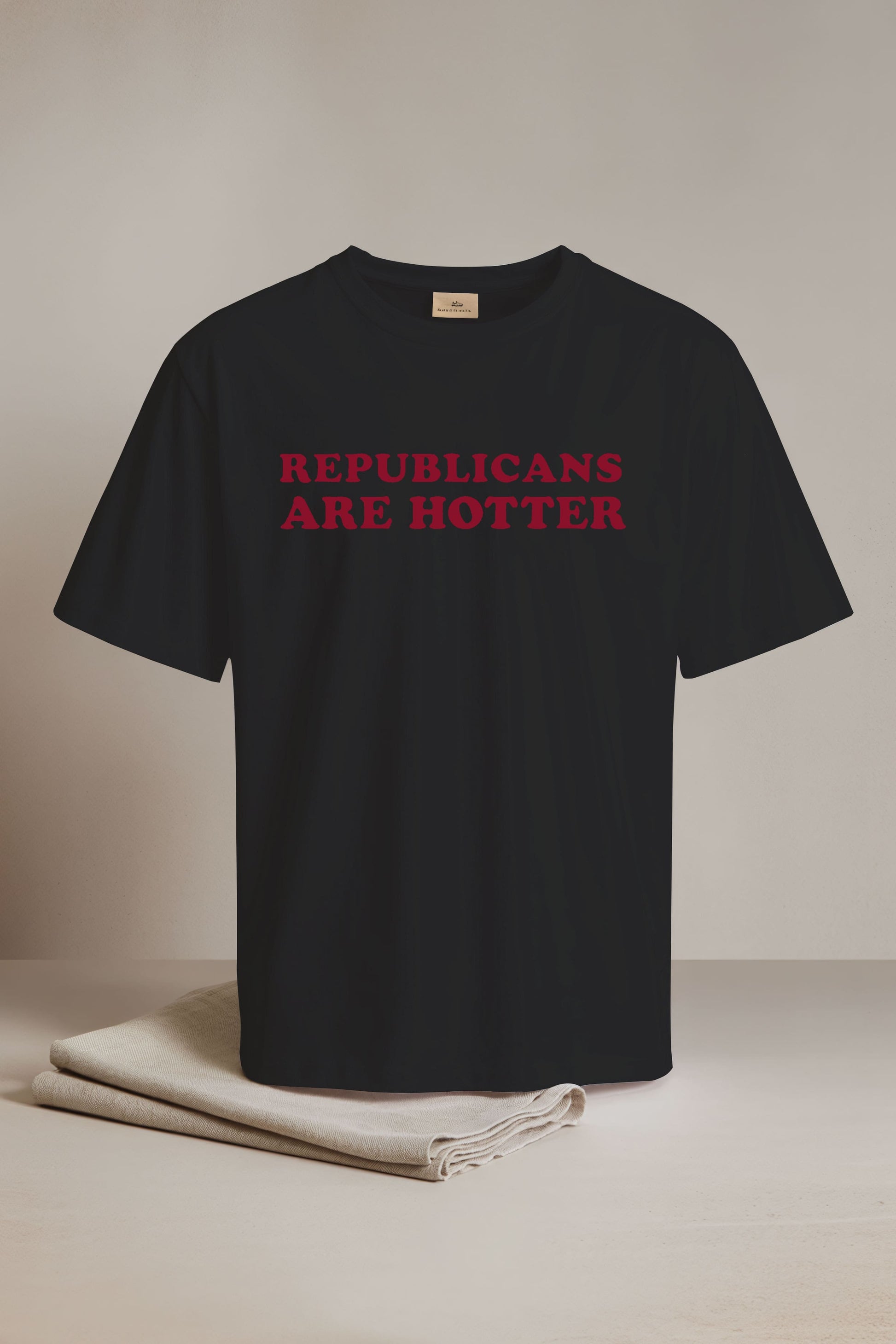 Republicans Are Hotter Red Letter T-Shirt1