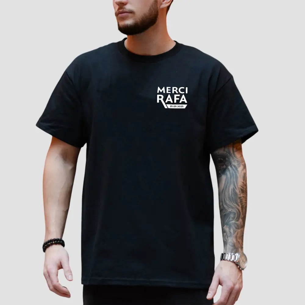 Roland Garros Merci Rafa Shirt2