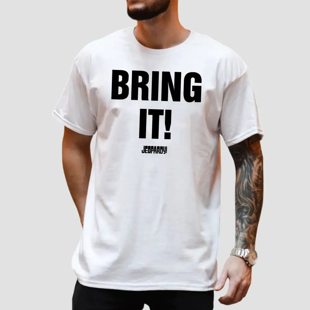 Sam Buttrey Bring It Jeopardy T-Shirt