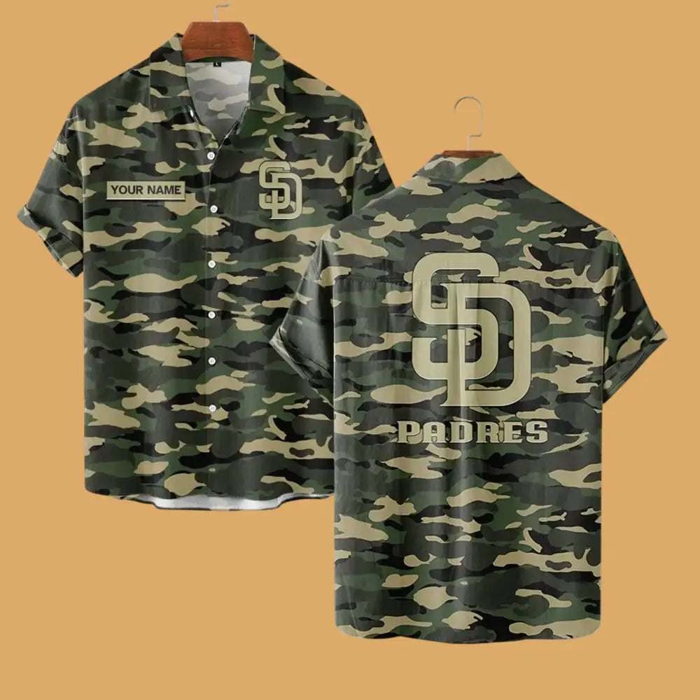San Diego Padres 2025 4th Of July Hawaiian Shirt