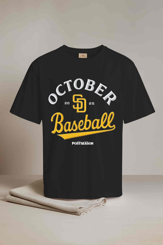 San Diego Padres October Baseball 2025 Postseason Shirt