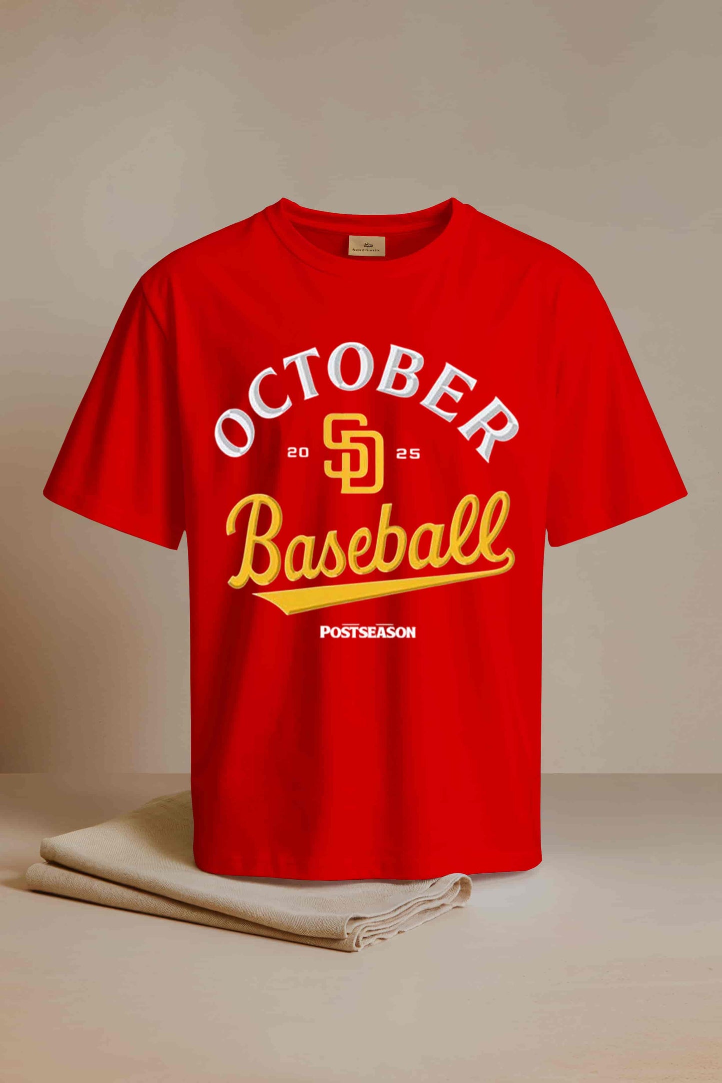 San Diego Padres October Baseball 2025 Postseason Shirt1