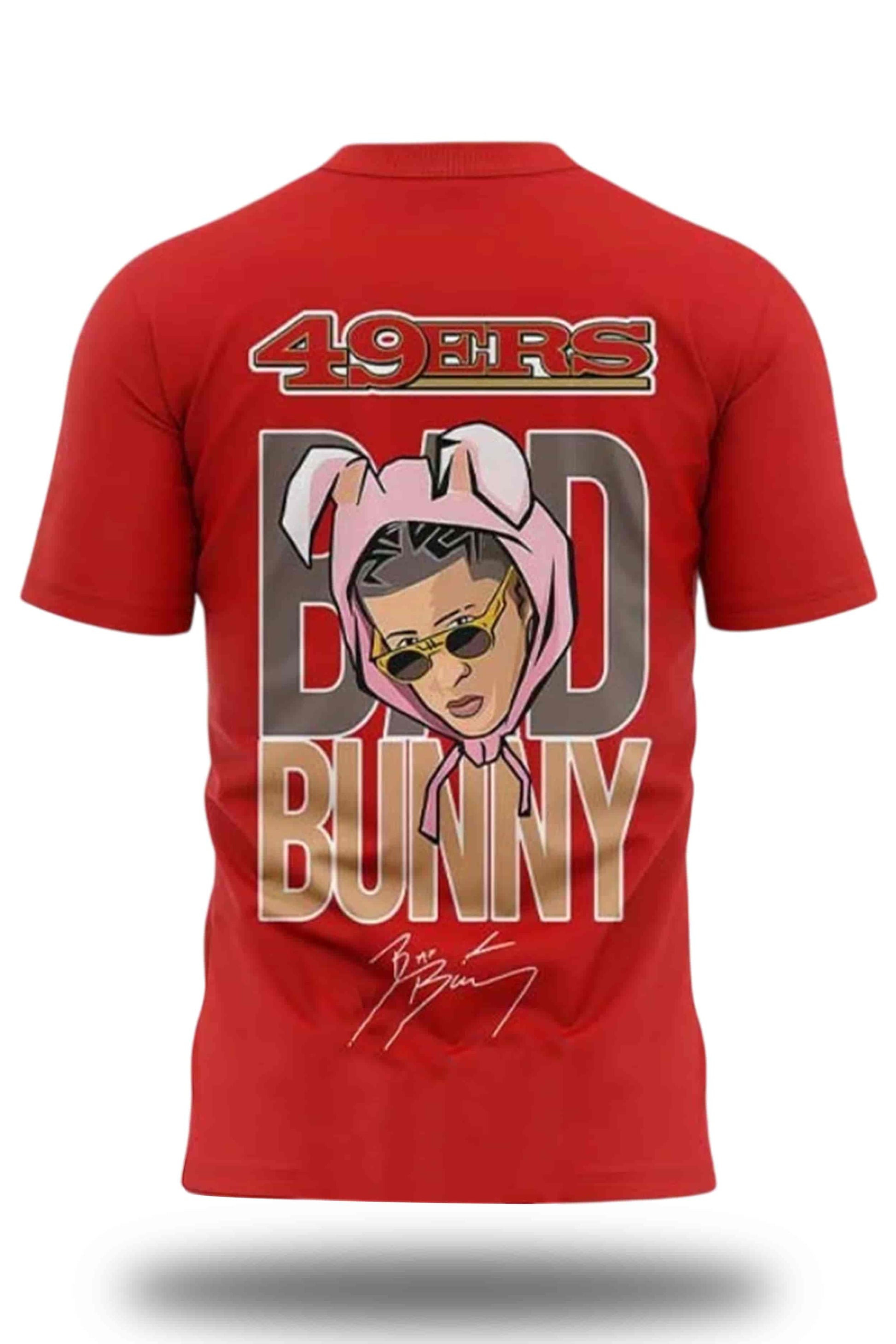 San Francisco 49ers x Bad Bunny Super Bowl 2025 Shirt2