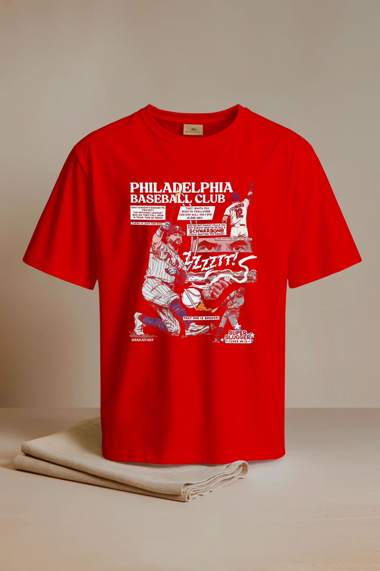 Schwarbomb Super Slugger Philadelphia Baseball Club Shirt1