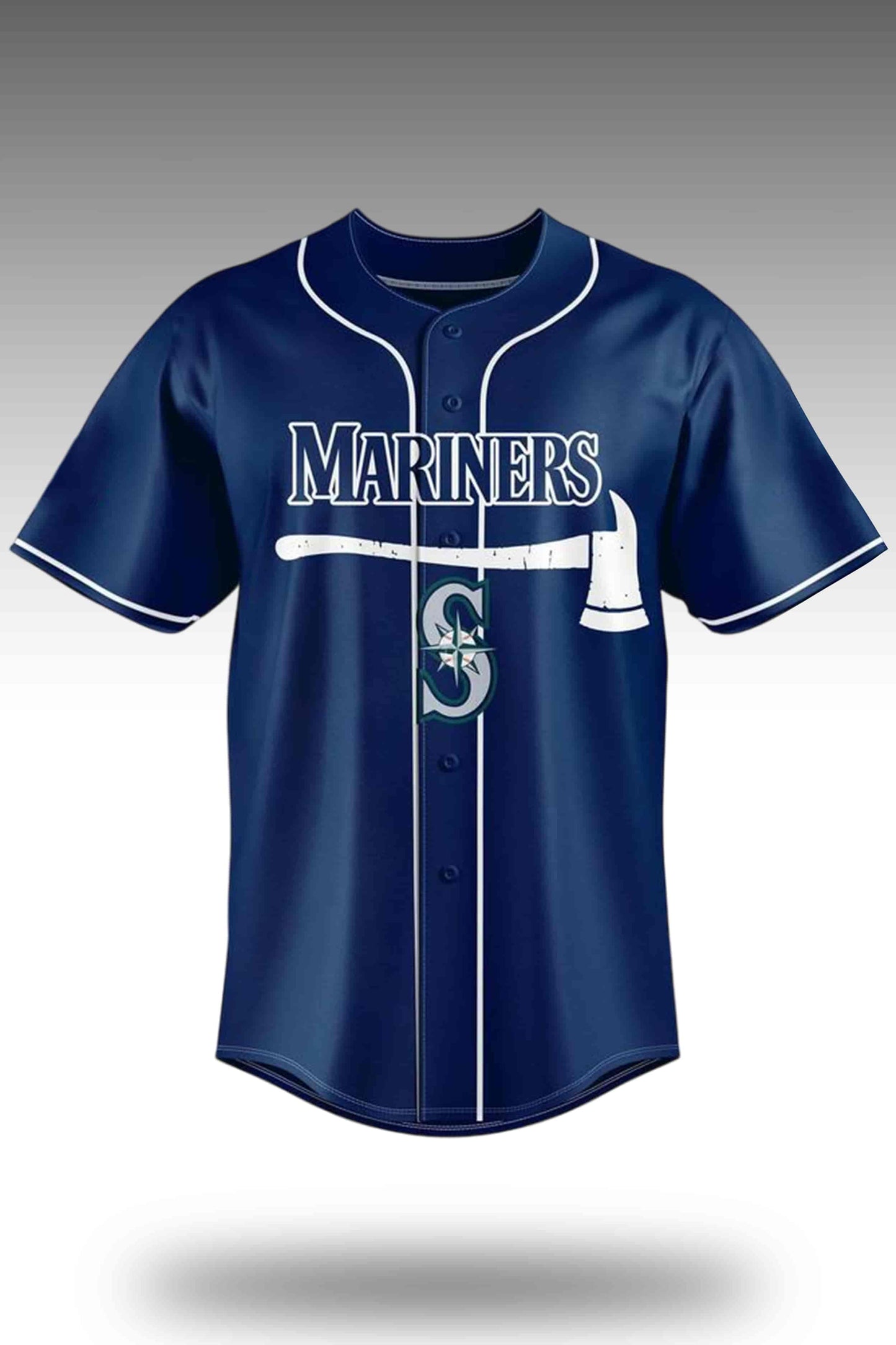 Seattle Mariners Firefighter Application Day Jersey1