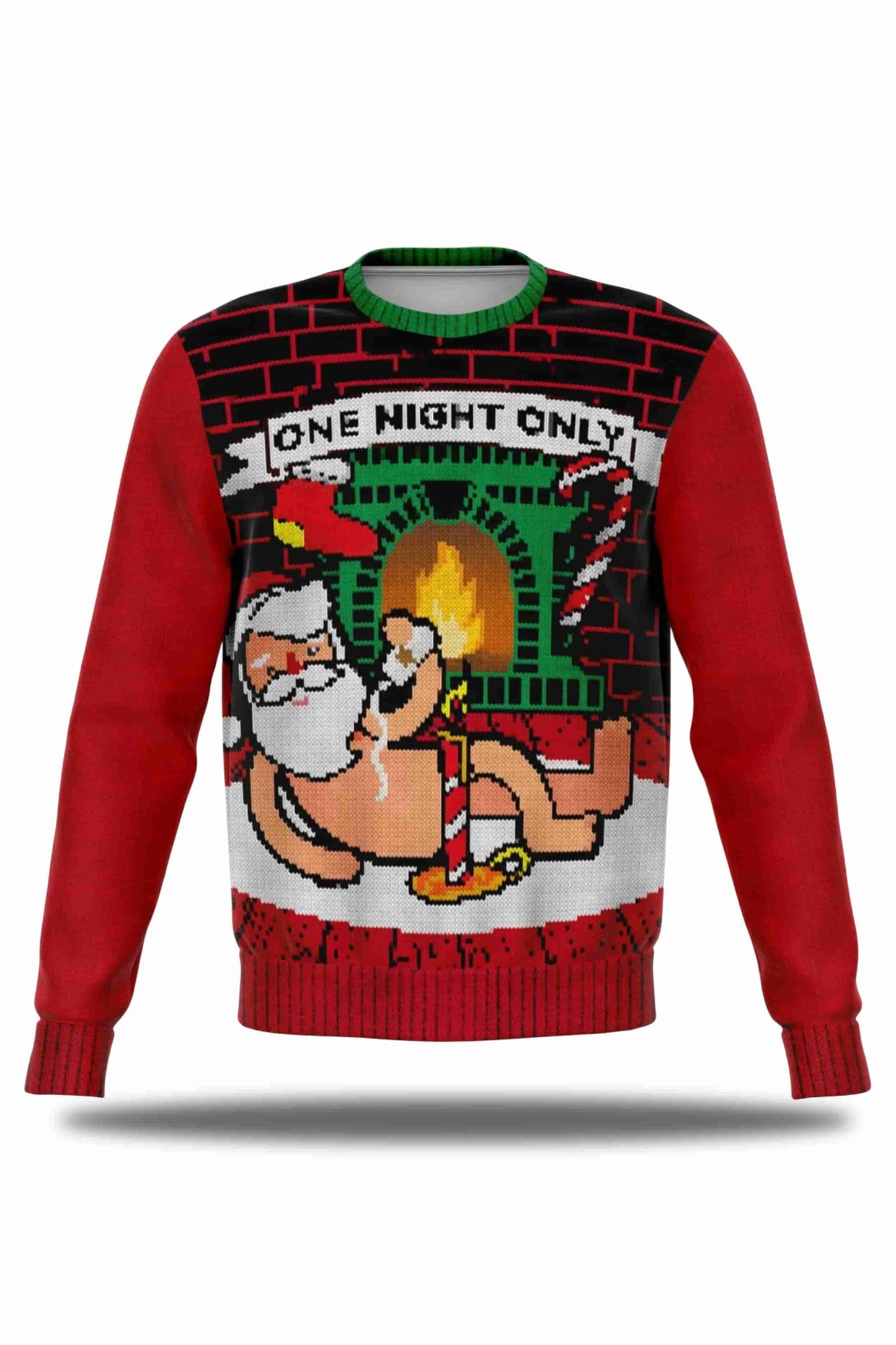 Sexy Night With Santa Ugly Christmas Sweater 20251
