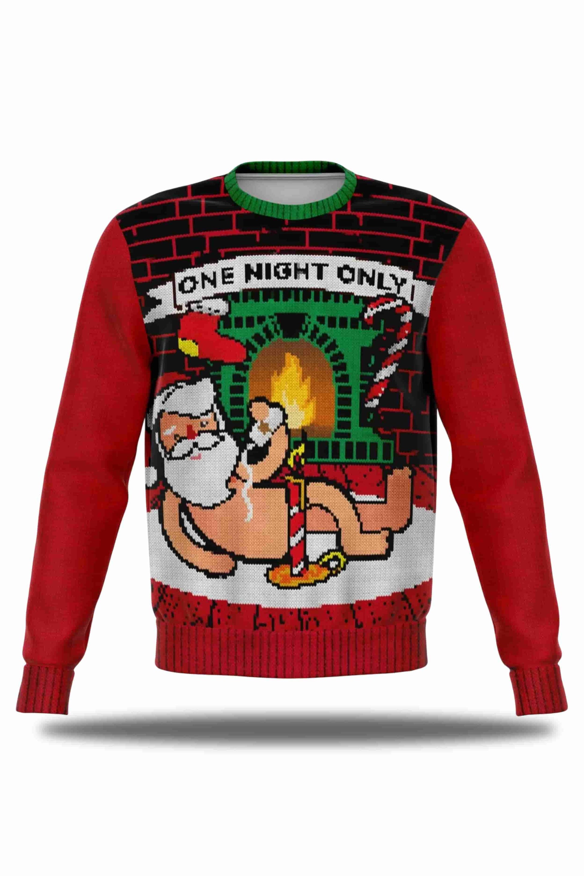 Sexy Night With Santa Ugly Christmas Sweater 20251