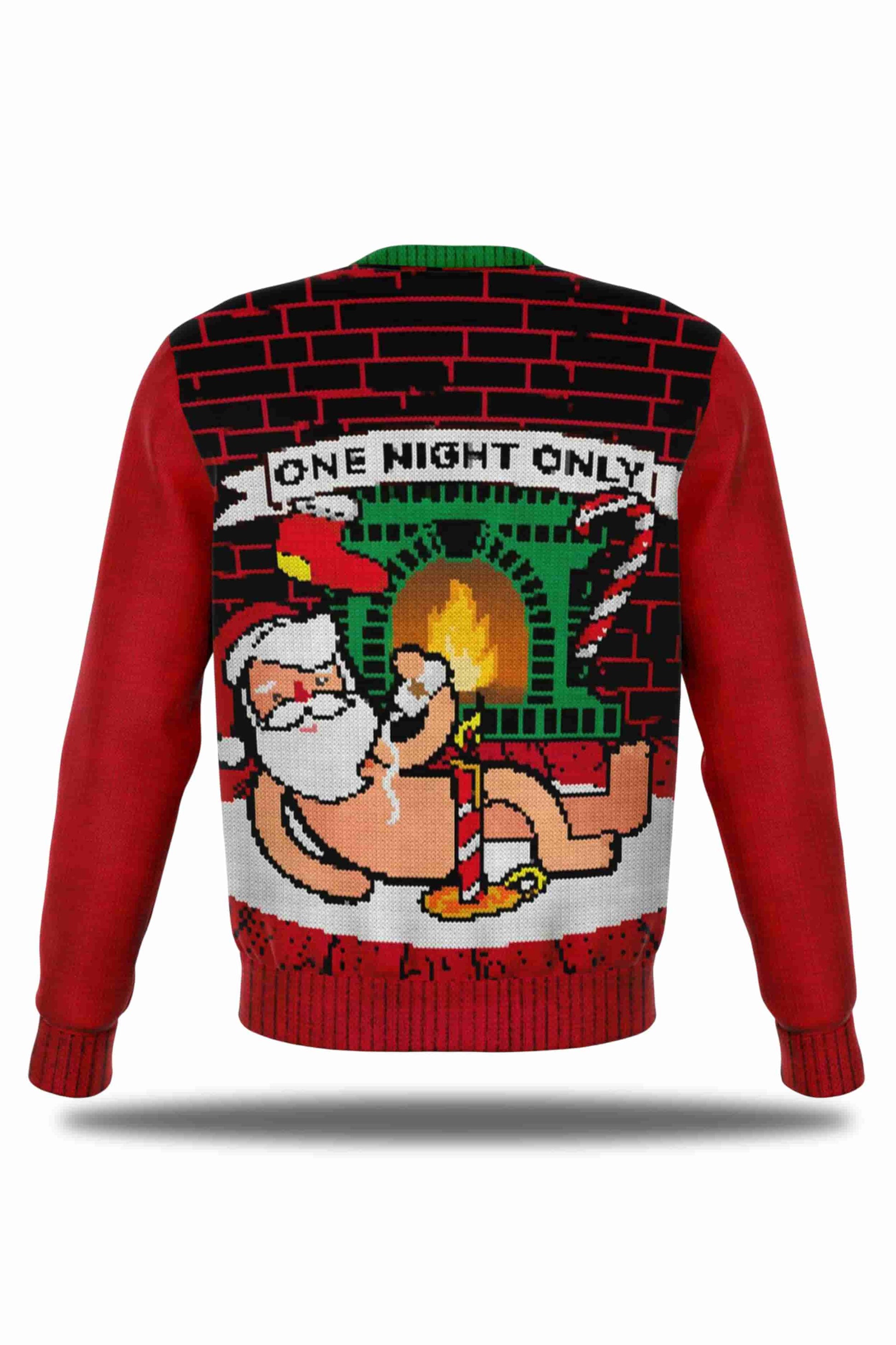 Sexy Night With Santa Ugly Christmas Sweater 20252