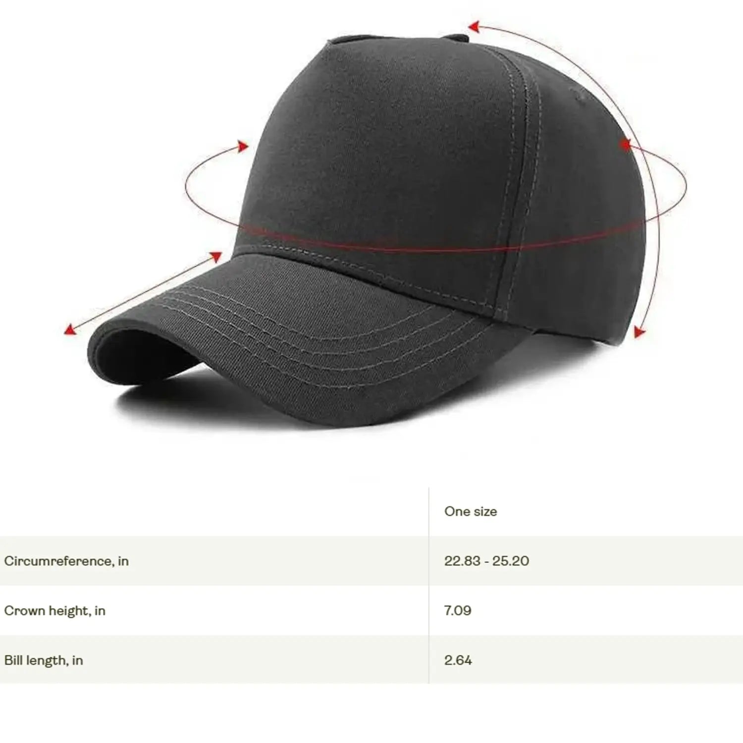Gray Bay Area hat with upside-down design and size information for Stephen Curry fans