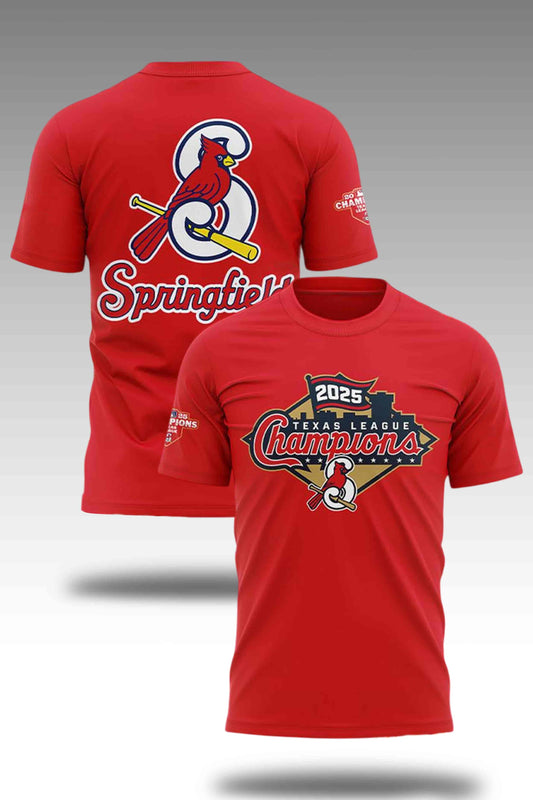 Springfield Cardinals Texas League Champions 2025 Shirt