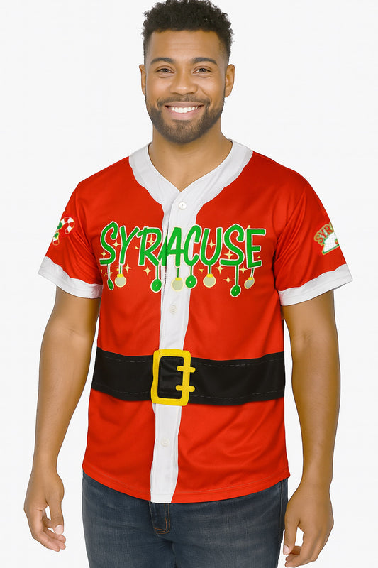 Syracuse Mets Christmas in July 2025 Jersey Giveaway