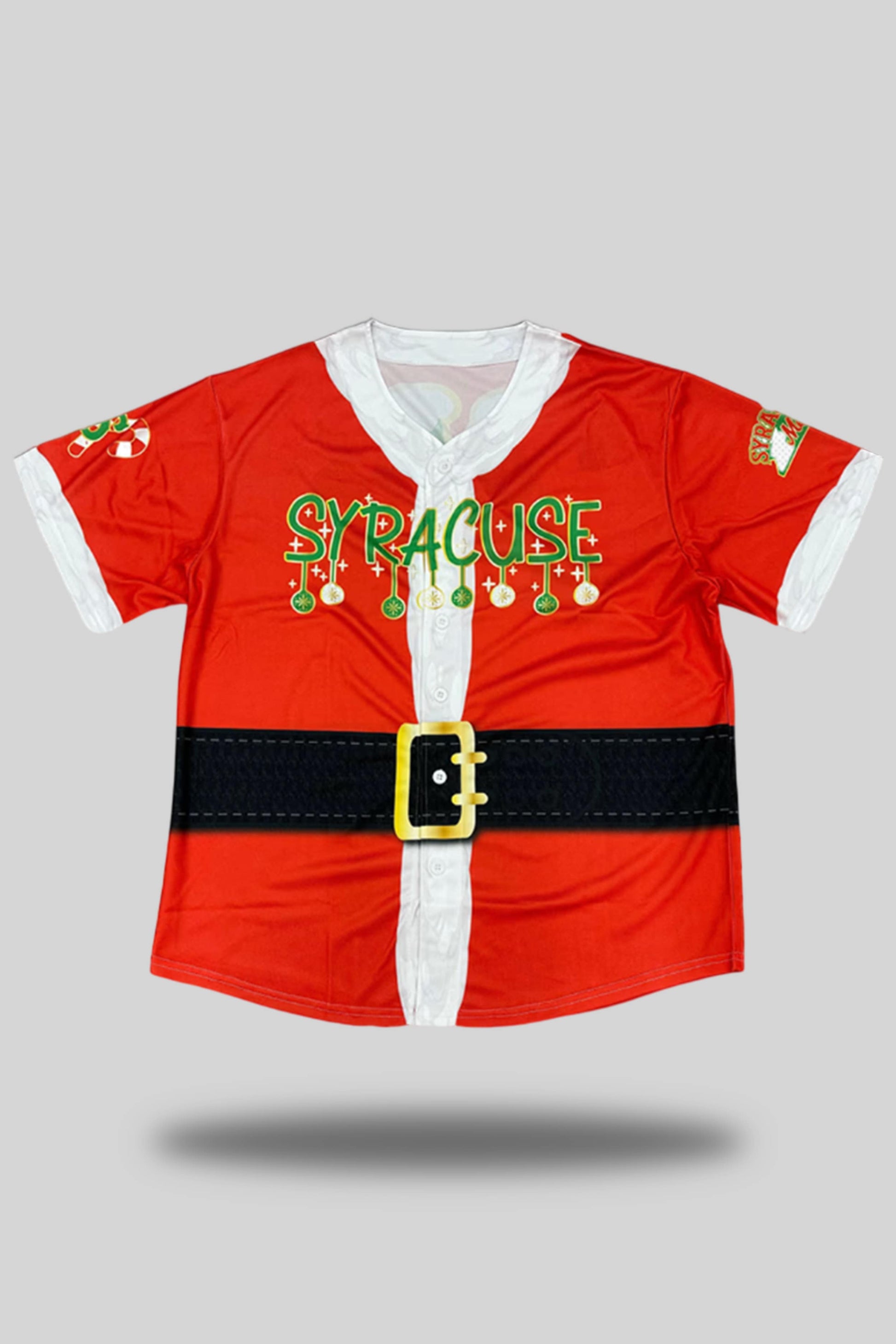 Syracuse Mets Christmas in July 2025 Jersey Giveaway1