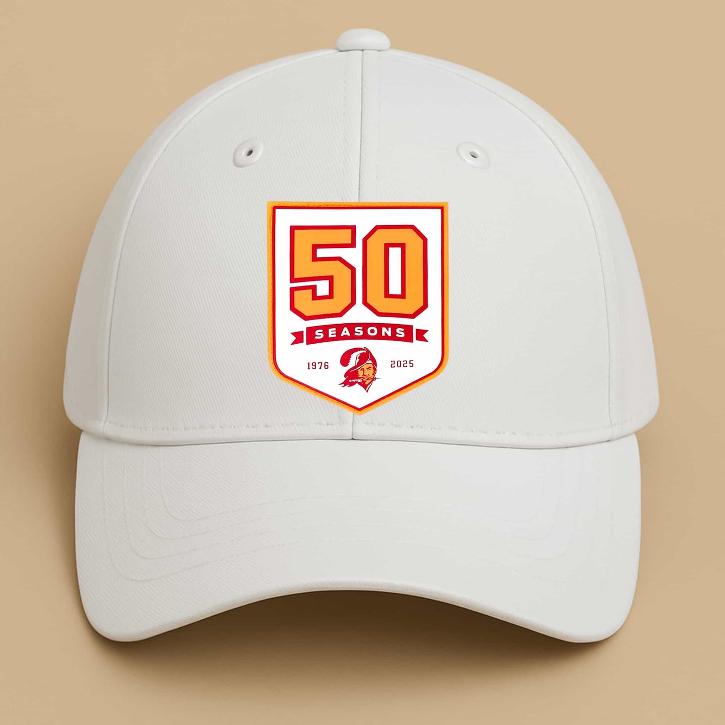 Tampa Bay Buccaneer 50th Season Essential 2025 Cap3