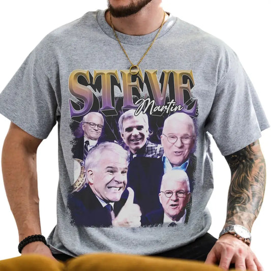 Taskmaster Stevie Wears Stevie Martin Retro T-Shirt