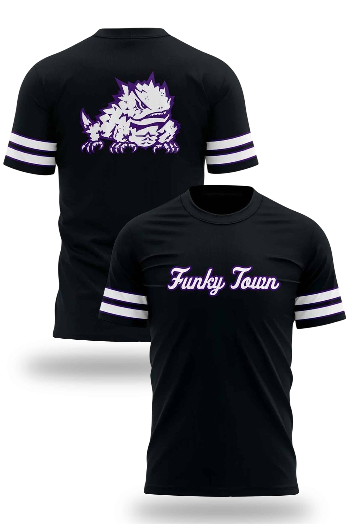 TCU Horned Frogs Football Funky Town Shirt