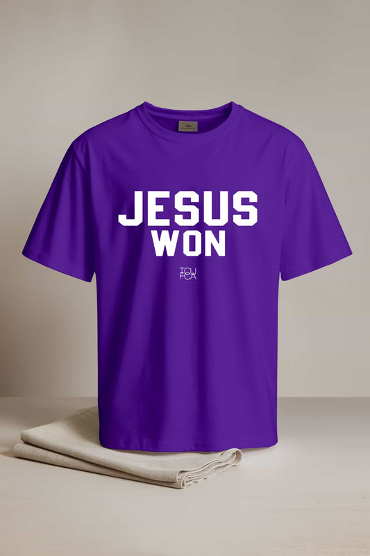 TCU Horned Frogs Jesus Won 2025 Shirt