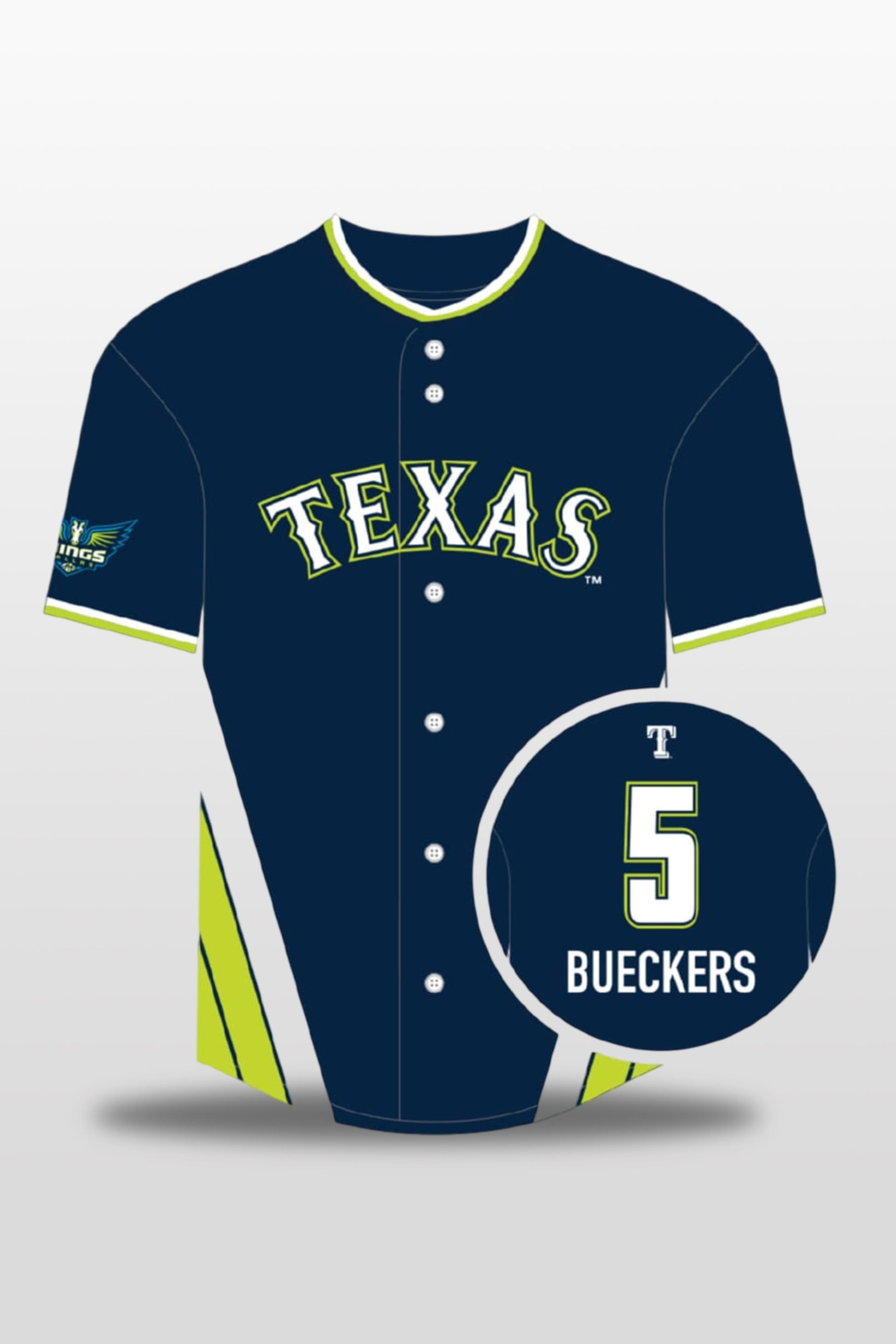 Texas Rangers Dallas Wings Night Jersey Giveaway 20251