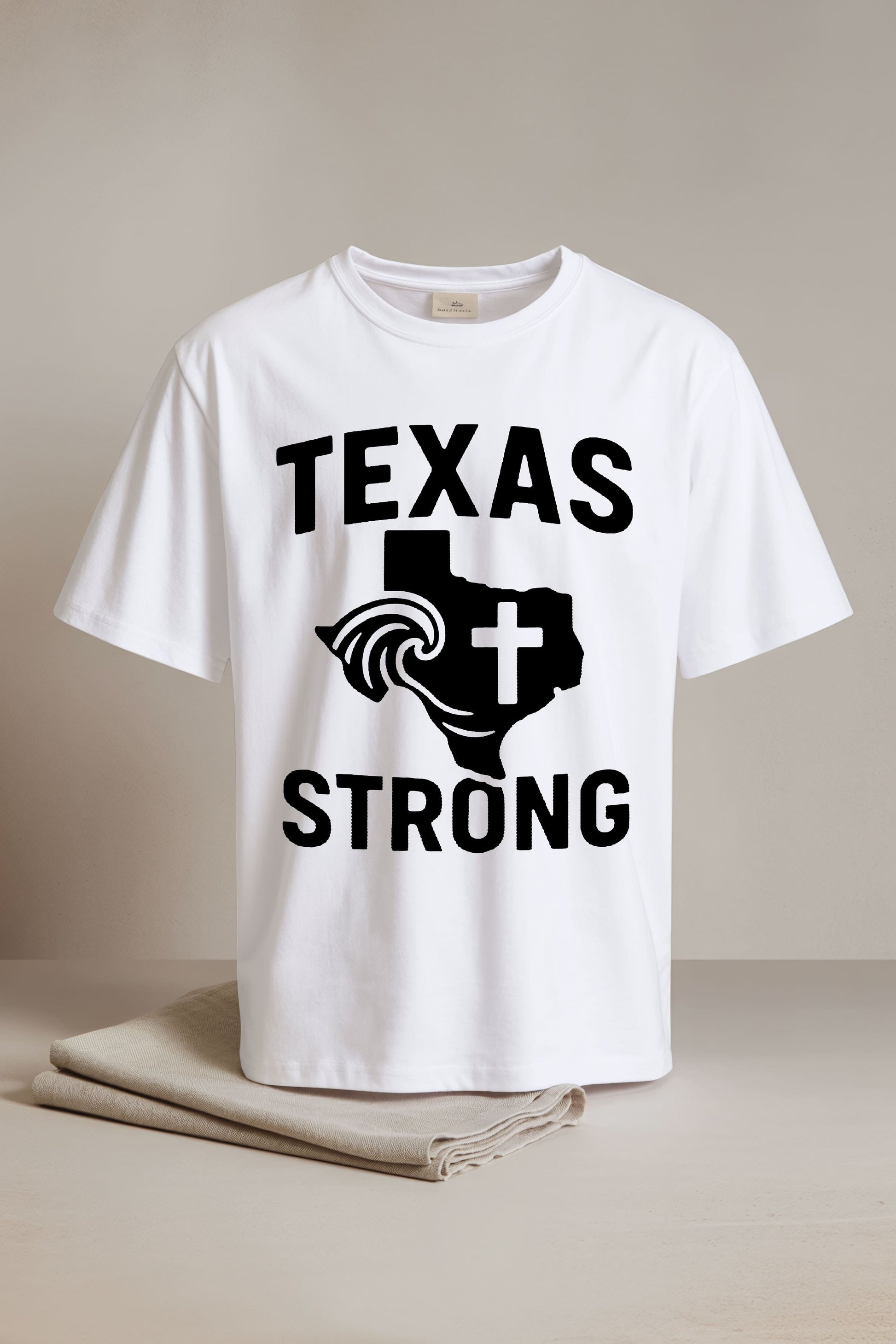 Texas Strong Cross Praying For TX Shirt2