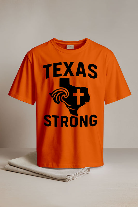 Texas Strong Cross Praying For TX Shirt