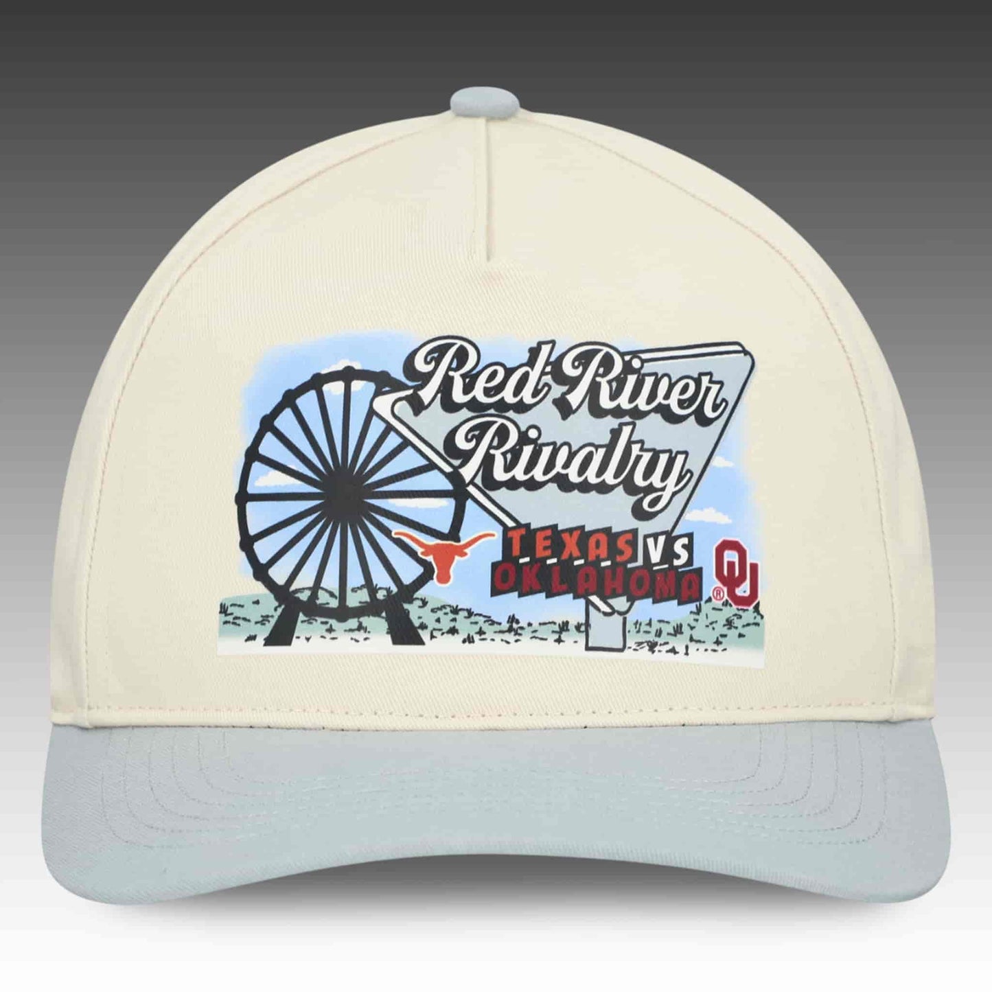 Texas vs Oklahoma River Rivalry Hat1