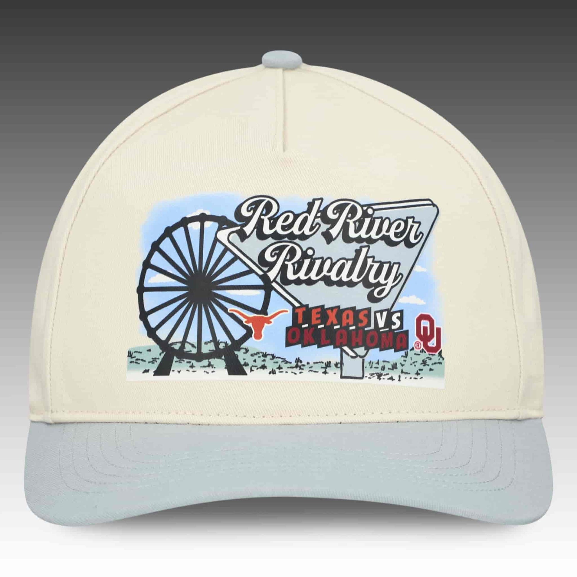 Texas vs Oklahoma River Rivalry Hat1