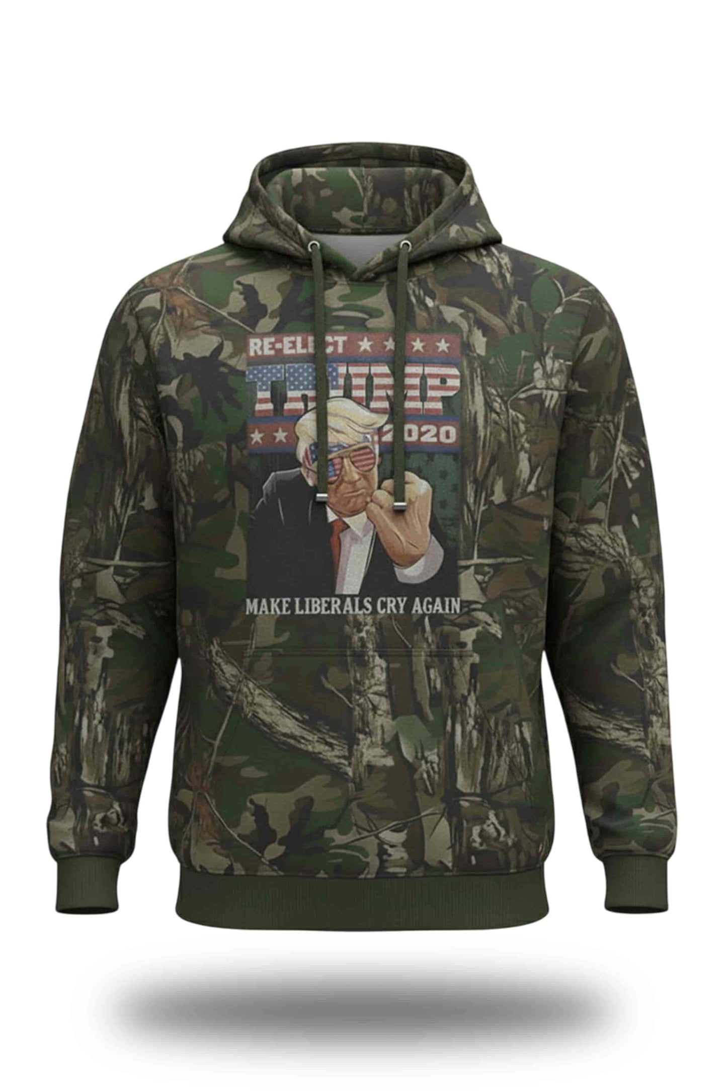 Thomas Jacob Sanford Re-elect Trump 2020 Camouflage Shirt2