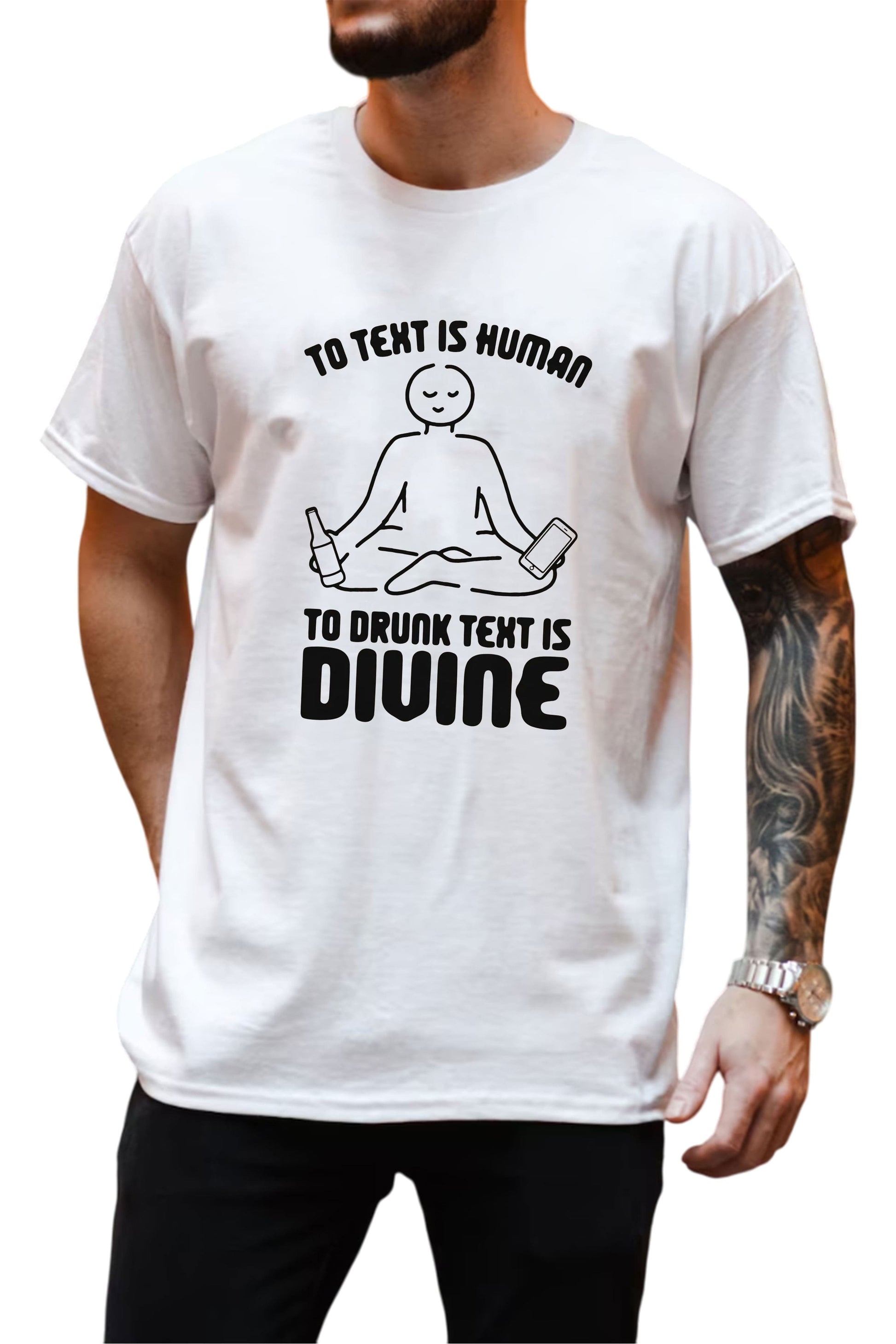 To Text is Human To Drunk Text Is Divine Shirt1