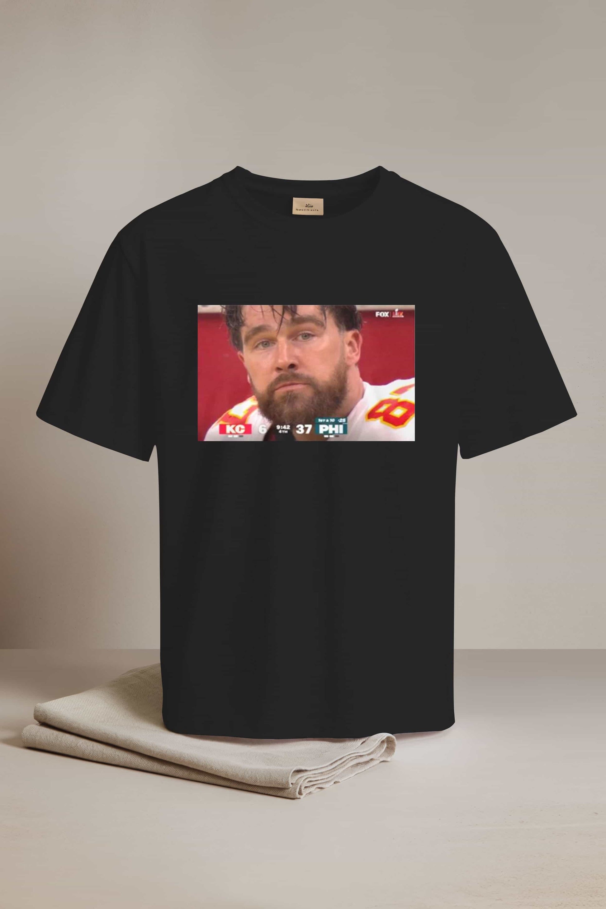 Travis Kelce Chiefs 6-37 Eagles Shirt