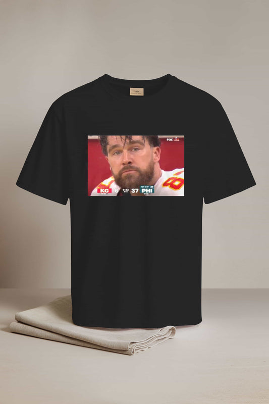 Travis Kelce Chiefs 6-37 Eagles Shirt