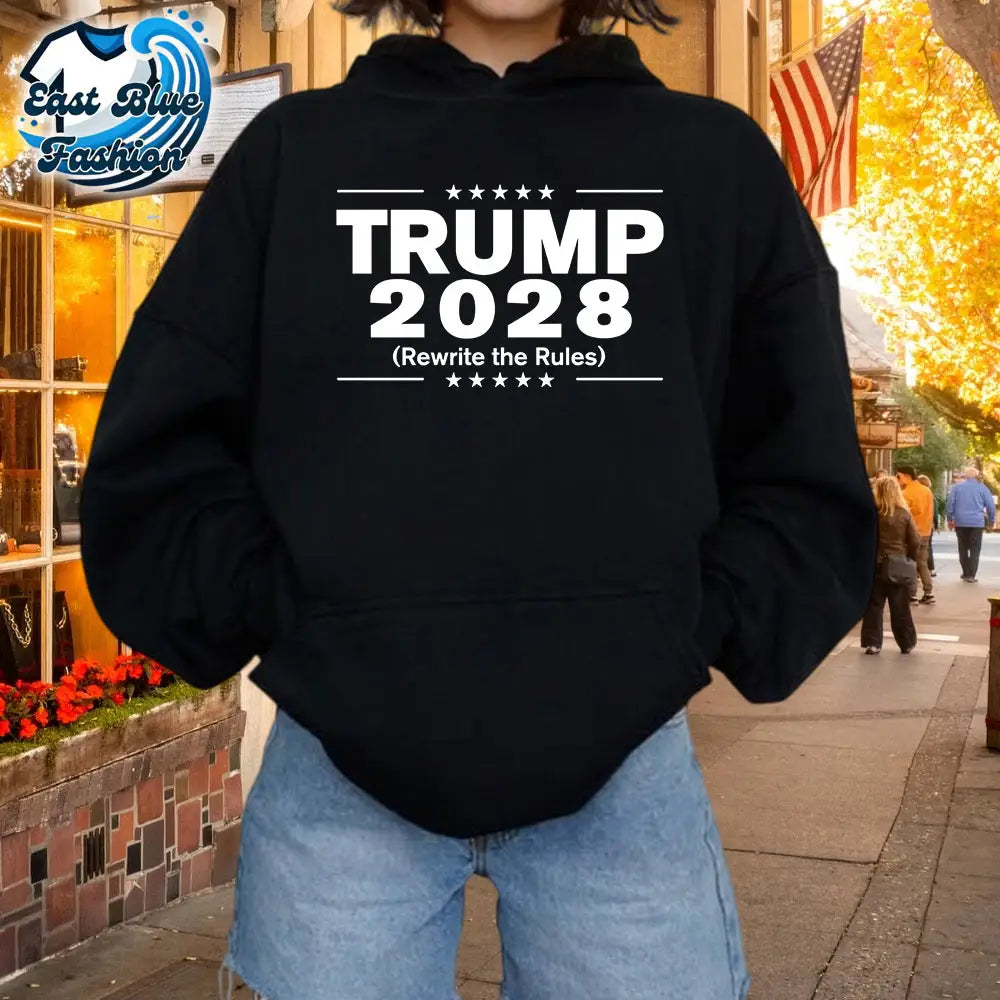Trump 2028 Rewrite The Rules T-Shirt2