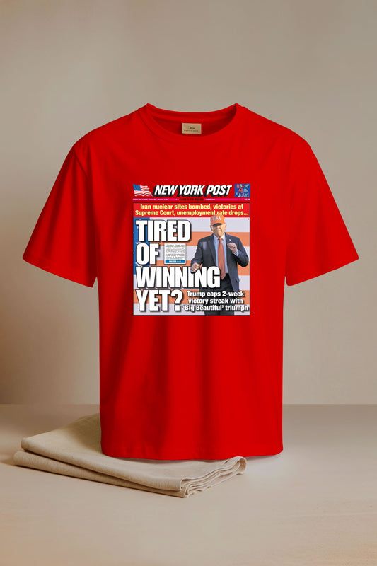 Trump Caps 2-Week Victory Streak With Big Beautiful Shirt