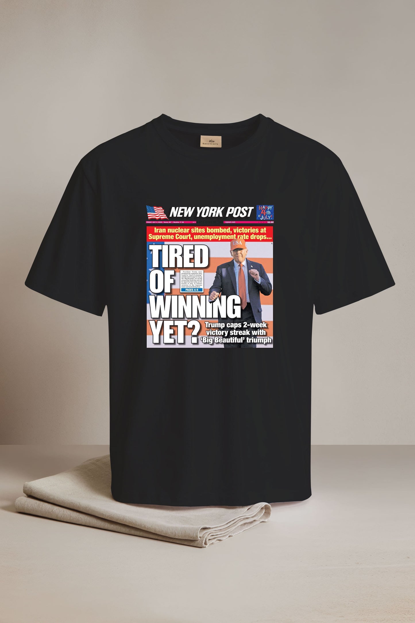 Trump Caps 2-Week Victory Streak With Big Beautiful Shirt1