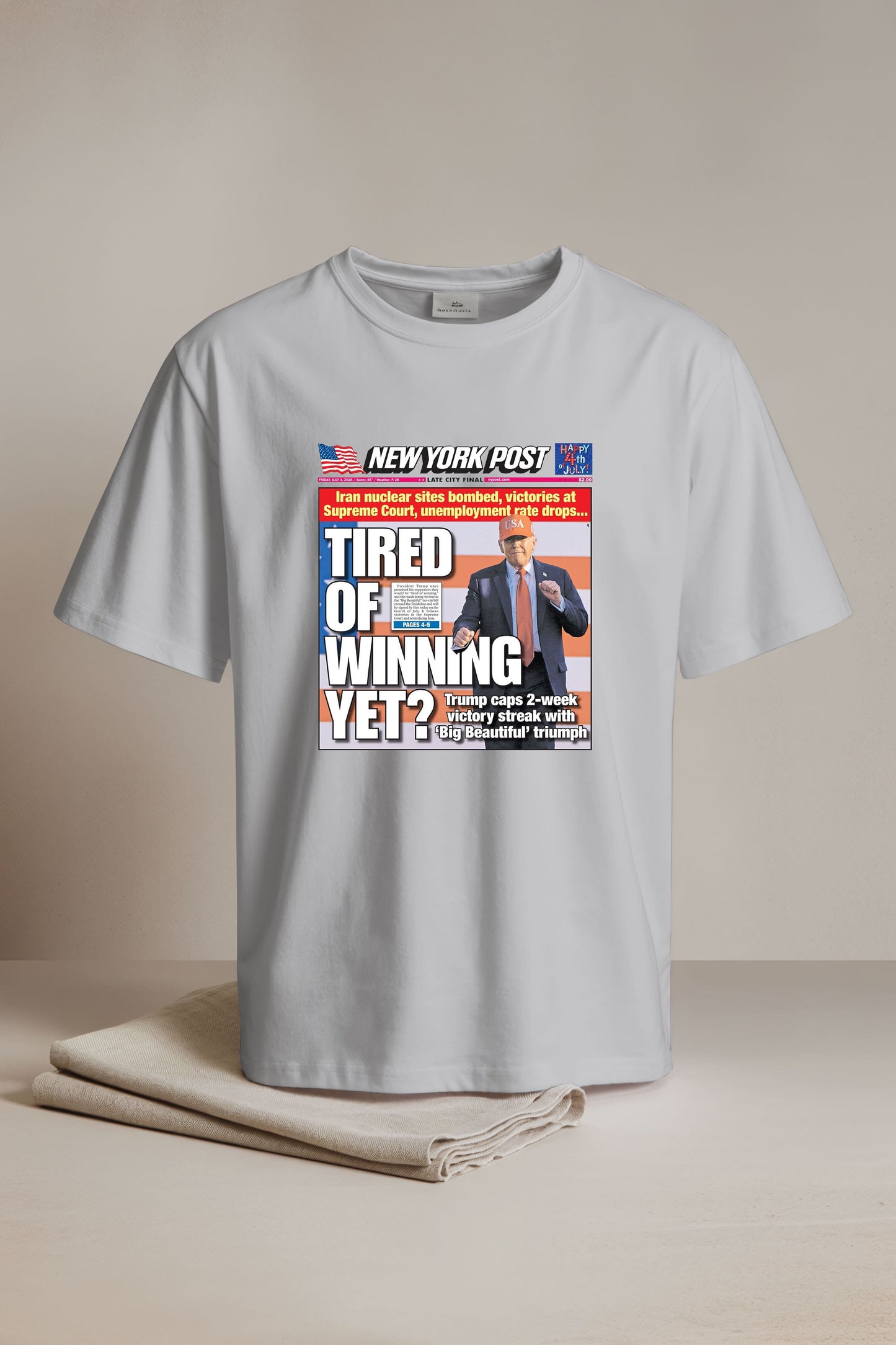 Trump Caps 2-Week Victory Streak With Big Beautiful Shirt2