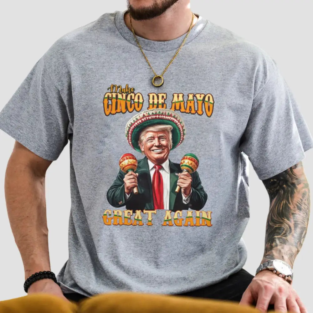 Trump Make Cinco De Mayo Great Again Al Amigo Mexican Bar Grip Shirt3