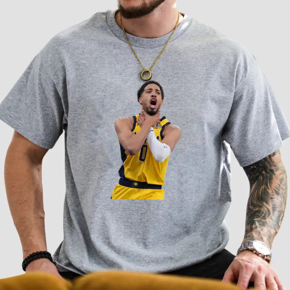 Tyrese Haliburton Celebrates Strangulation Brings Back Memories Shirt
