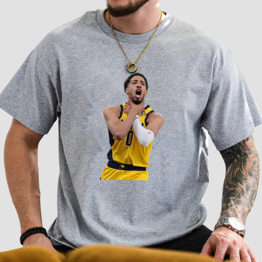 Tyrese Haliburton Celebrates Strangulation Brings Back Memories Shirt