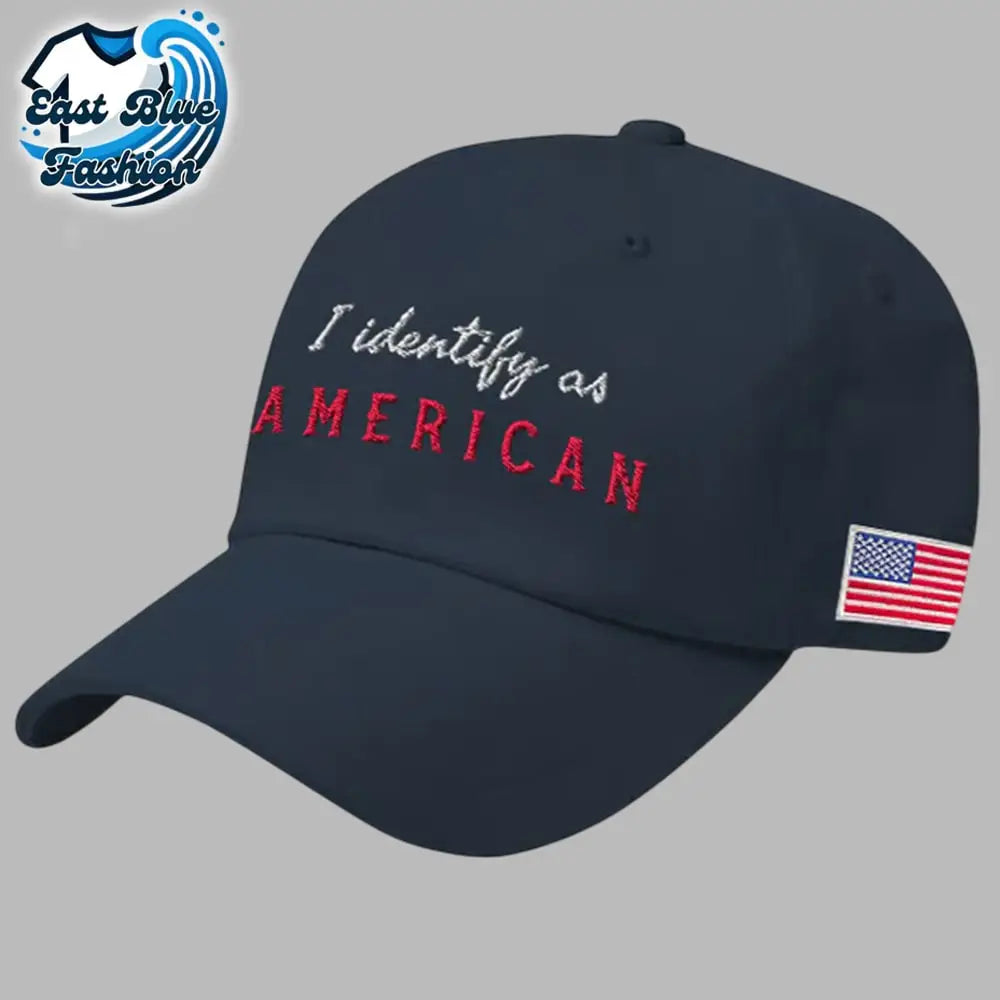 Unisex Retro I Identify As American Print Baseball Cap2