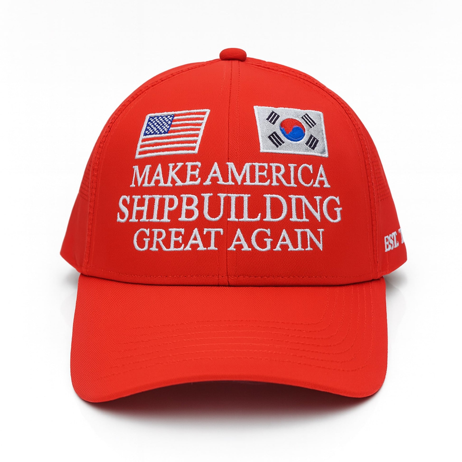 Us X Korea Make America Shipbuilding Great Again Hat