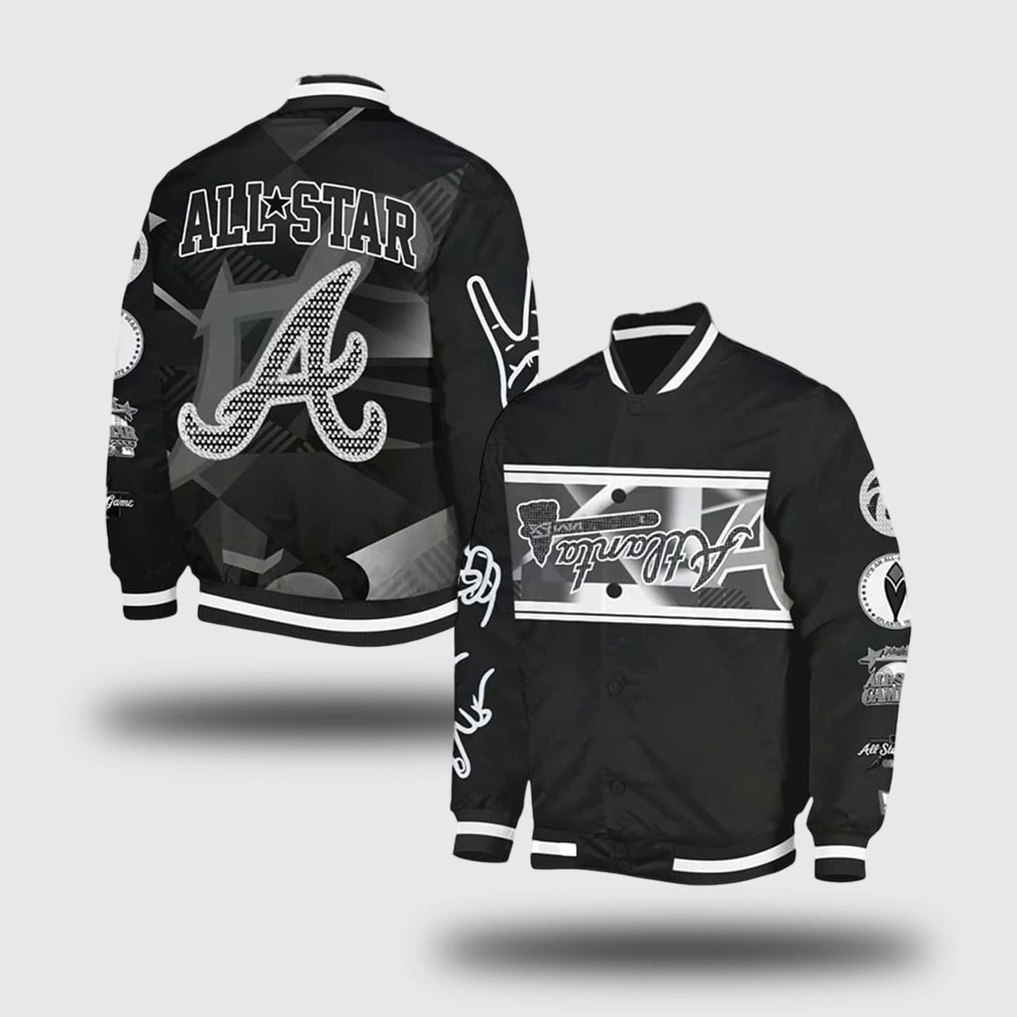 Usher x Braves Peace Up A-Town Down Jacket 2025
