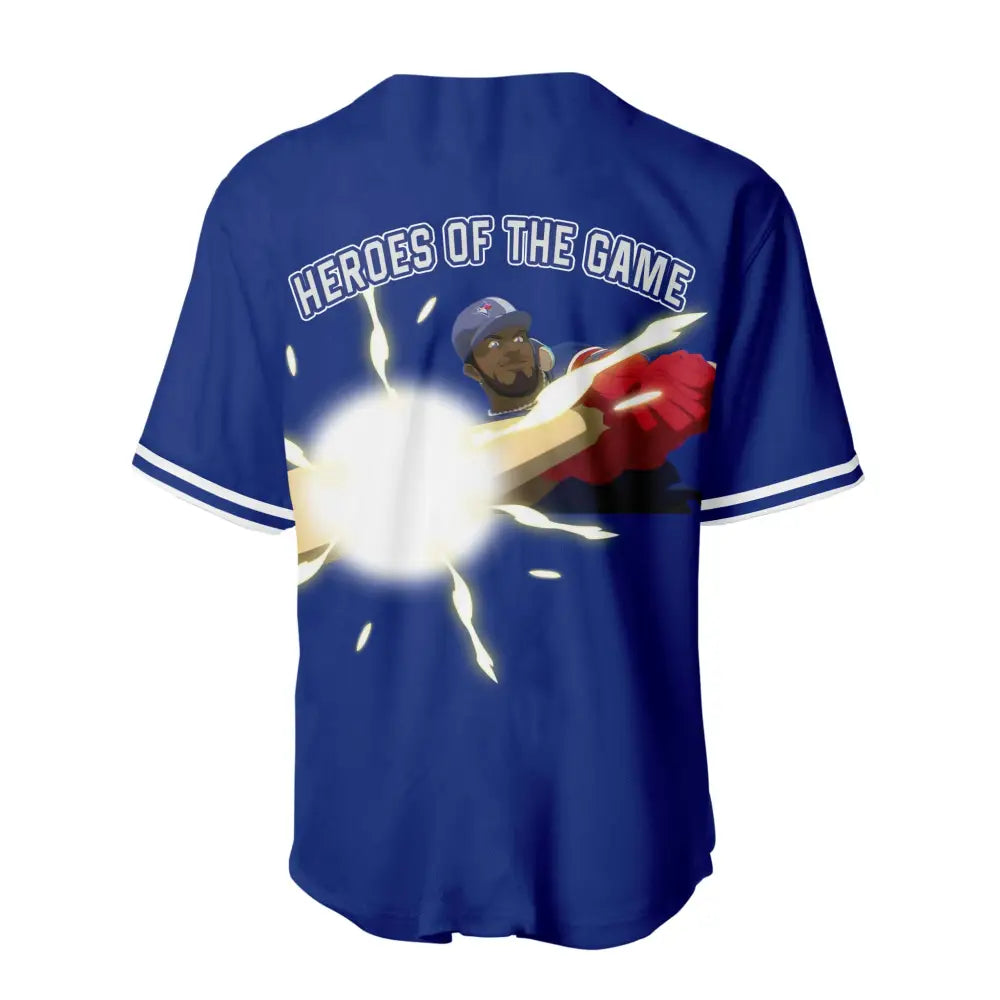 Vladimir Guerrero Jr Heroes Of The Game Anime Jersey2