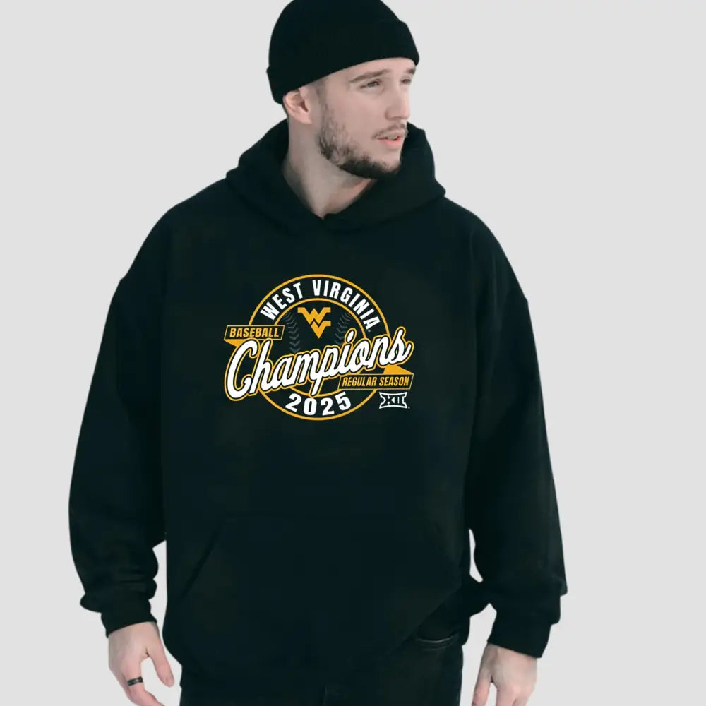 West Virginia Xii Baseball Champions 2025 Regular Season T-Shirt1