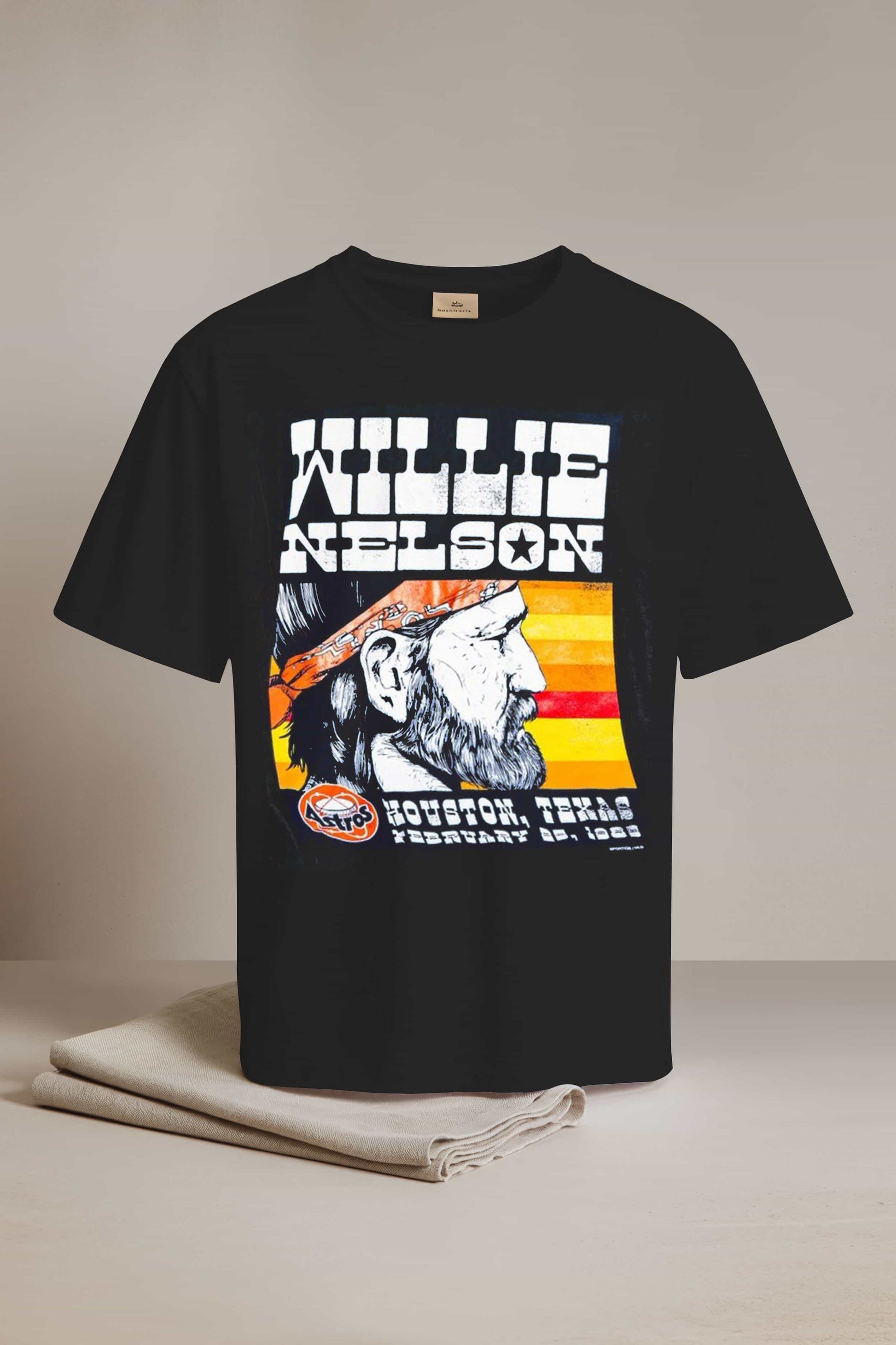 Willie Nelson Houston Texas February 1985 Shirt
