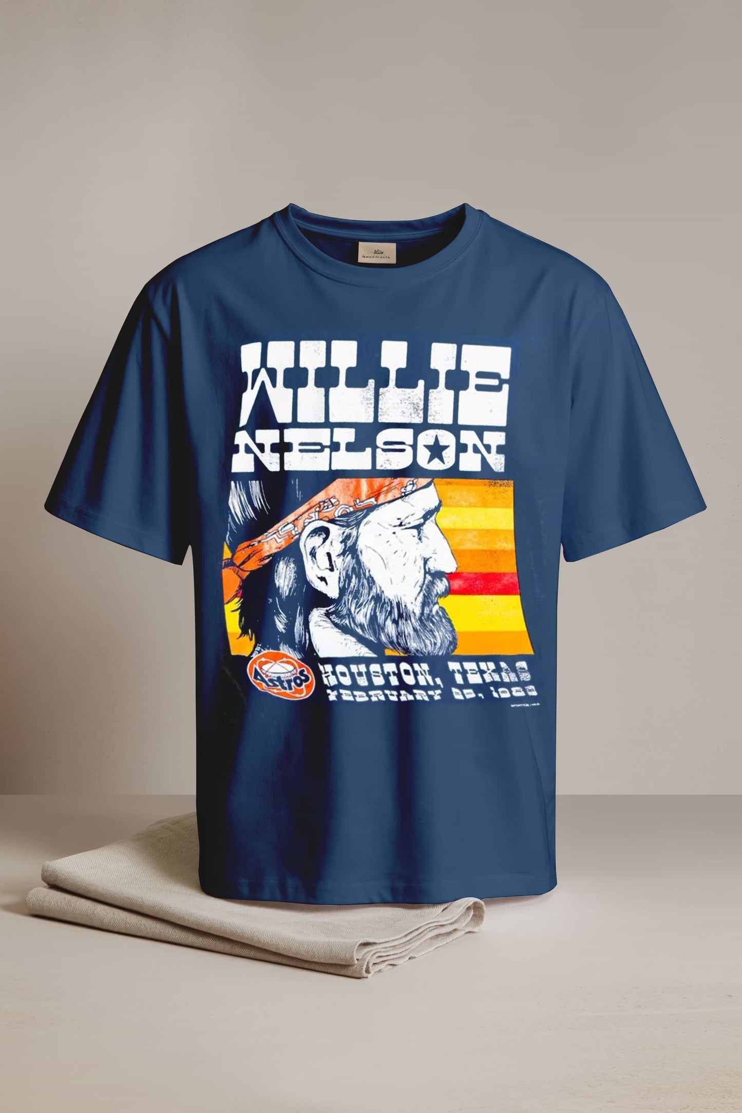 Willie Nelson Houston Texas February 1985 Shirt2